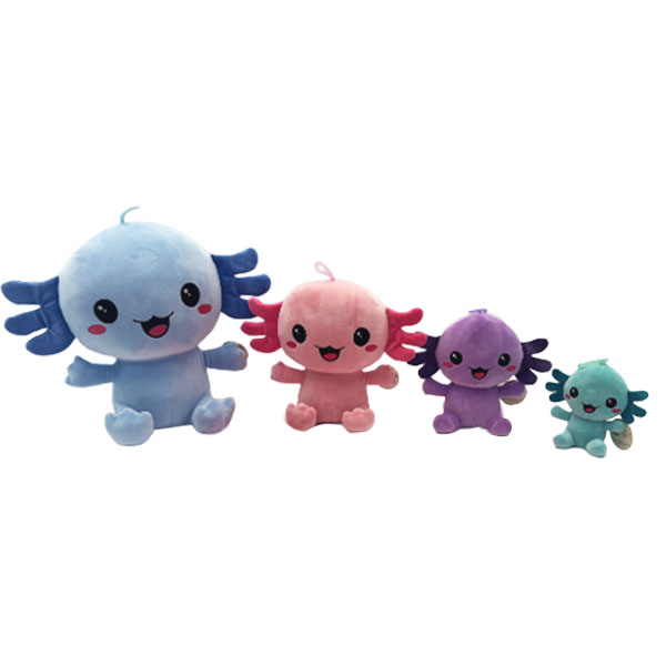 (Mis 5) AXOLOTL Peluche  30cm 4ass GIFT…x6…x24